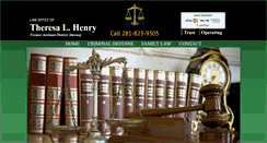 Desktop Screenshot of henrylaw1.org